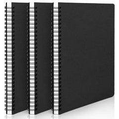 Spiral Lined Notebook A5 3packs 5 X8 60 Pages