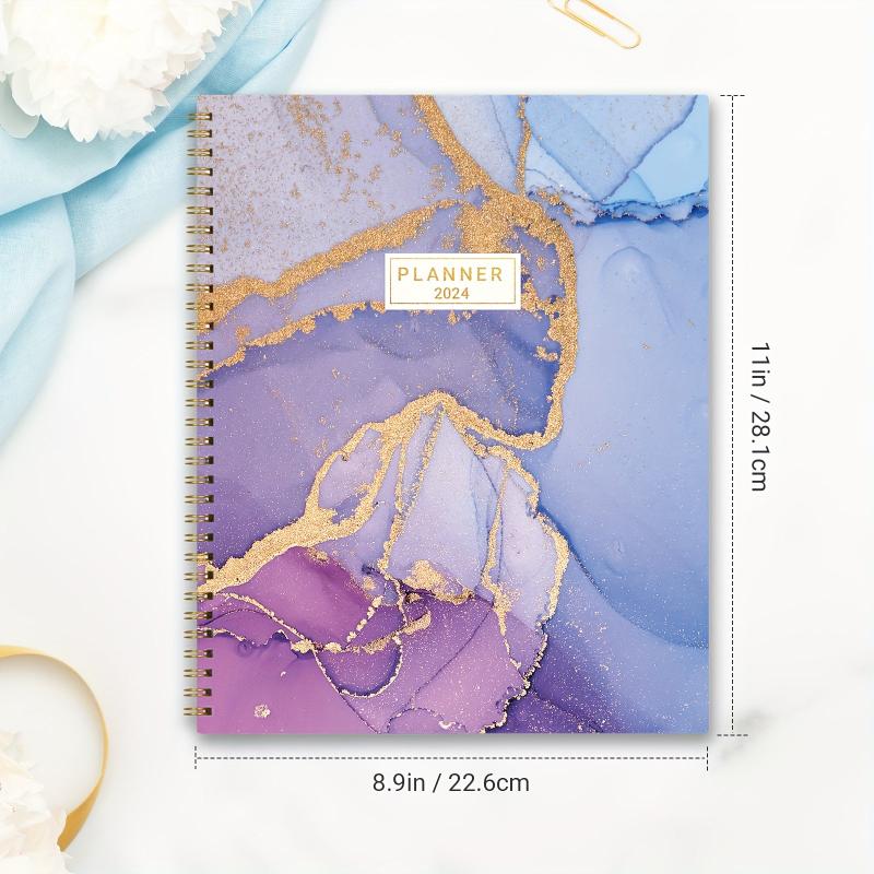 2022 Monthly Planner with Tabs, 12 Months, Wire Binding, Holidays, 22 x 27