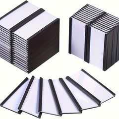 10pcs C shaped Magnetic Label Clip Shelf Warehouse Office Home Storage