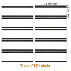 10pcs C shaped Magnetic Label Clip Shelf Warehouse Office Home Storage