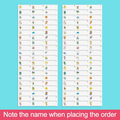 240pcs Waterproof Labels for Personal Items & School Supplies