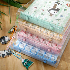 Panda Adventure Island Series Notebook, 160pcs Loose leaf, Student Cartoon