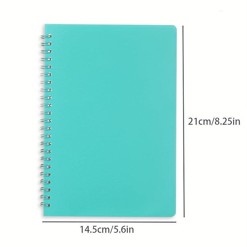 Spiral Notebook Pack of 1 Lined Journal 5.6'' x 8.25'' 80 Sheets 160 Pages