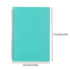 Spiral Notebook Pack of 1 Lined Journal 5.6'' x 8.25'' 80 Sheets 160 Pages