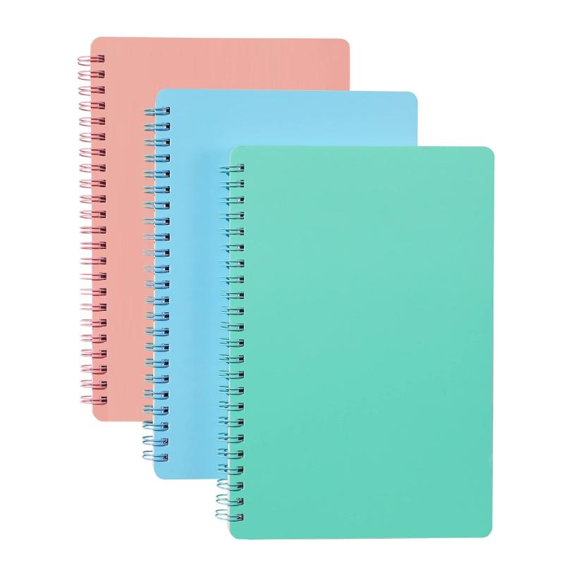 Spiral Notebook Pack of 1 Lined Journal 5.6'' x 8.25'' 80 Sheets 160 Pages