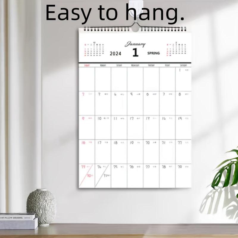 Year Of Note Taking Hanging Wall Calendar Plan Office School Home Supplies