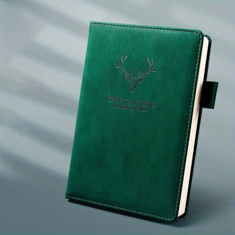 A5 Thick Business Notepad 360 Pages Leather Notebook