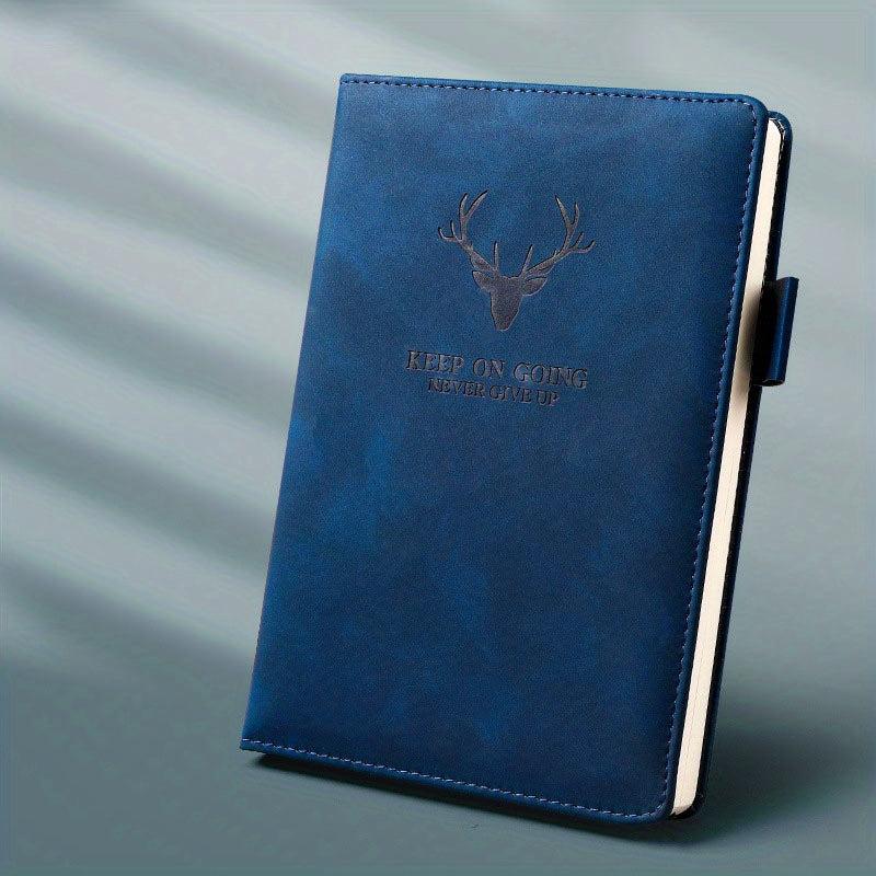 A5 Thick Business Notepad 360 Pages Leather Notebook