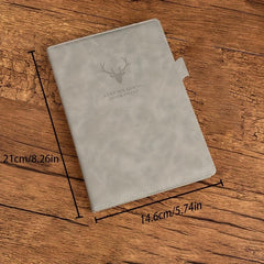 A5 Thick Business Notepad 360 Pages Leather Notebook