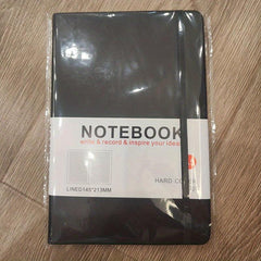 A5 PU Leather Cover Notebook 96 Sheets Elastic Band Straps Office Supplies