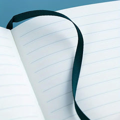 A5 PU Leather Cover Notebook 96 Sheets Elastic Band Straps Office Supplies