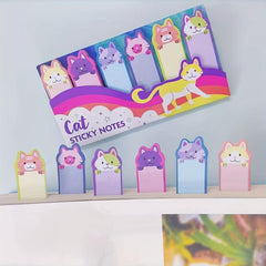 150 Sheets Sticky Point Markers 6 Cartoon Stick