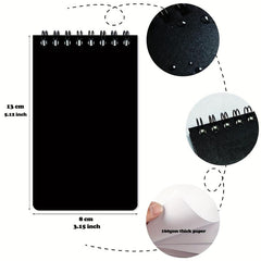 Pocket Notebooks Set Of 2 Small 3x5 Spiral Notepads 50 Sheets