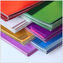 250Gsm Mirror Cardstock Paper 10 Sheets Bag - Cake Cards & Scrapbooking