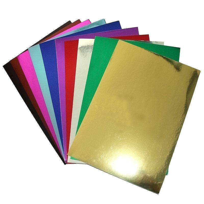 250Gsm Mirror Cardstock Paper 10 Sheets Bag - Cake Cards & Scrapbooking