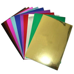250Gsm Mirror Cardstock Paper 10 Sheets Bag - Cake Cards & Scrapbooking