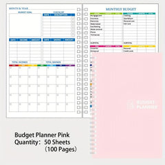 Budget Planner Monthly Bill Organizer Hardcover Budget Book