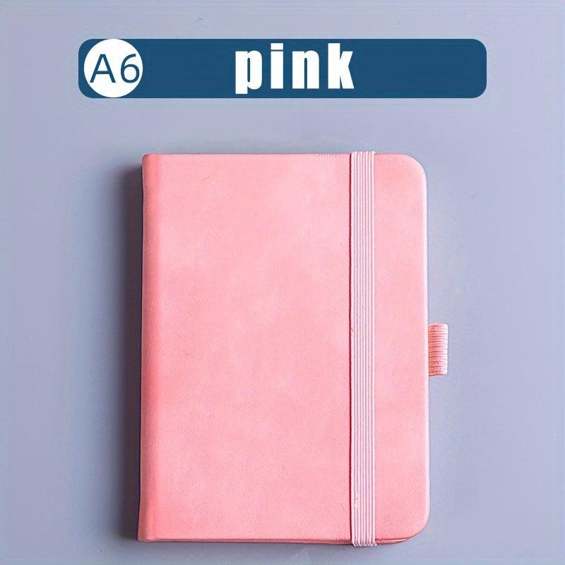 A6 Binding Notebook 200 Pages Easy to Carry Students Business Teachers