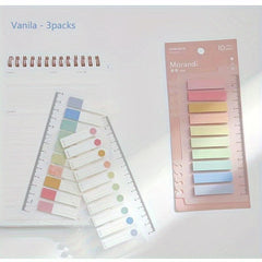 600 Flags Tabs Page Markers Sticky Notes 3 Packs