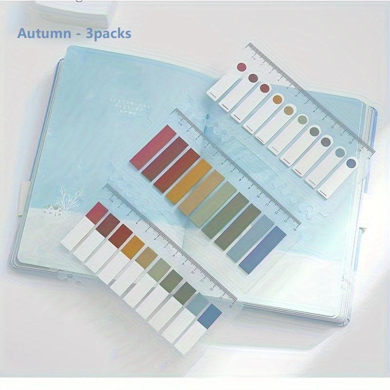 600 Flags Tabs Page Markers Sticky Notes 3 Packs