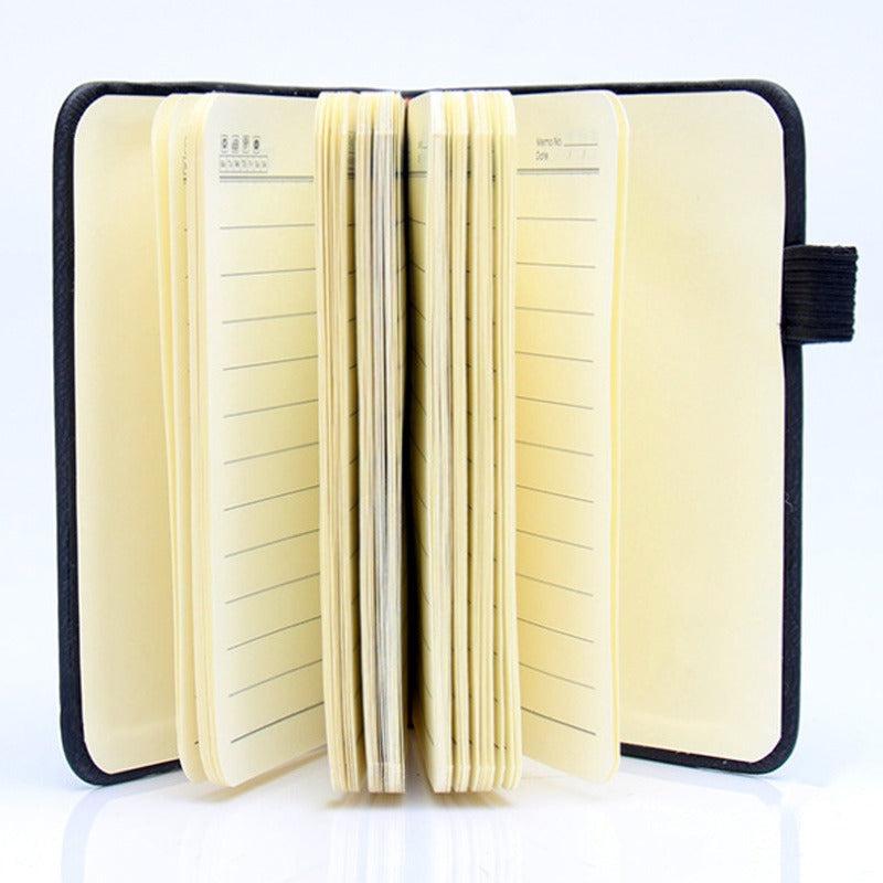 Portable A7 Mini Notebook Pocket Notepad PU Cover Diary Book
