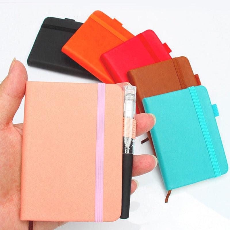 Portable A7 Mini Notebook Pocket Notepad PU Cover Diary Book