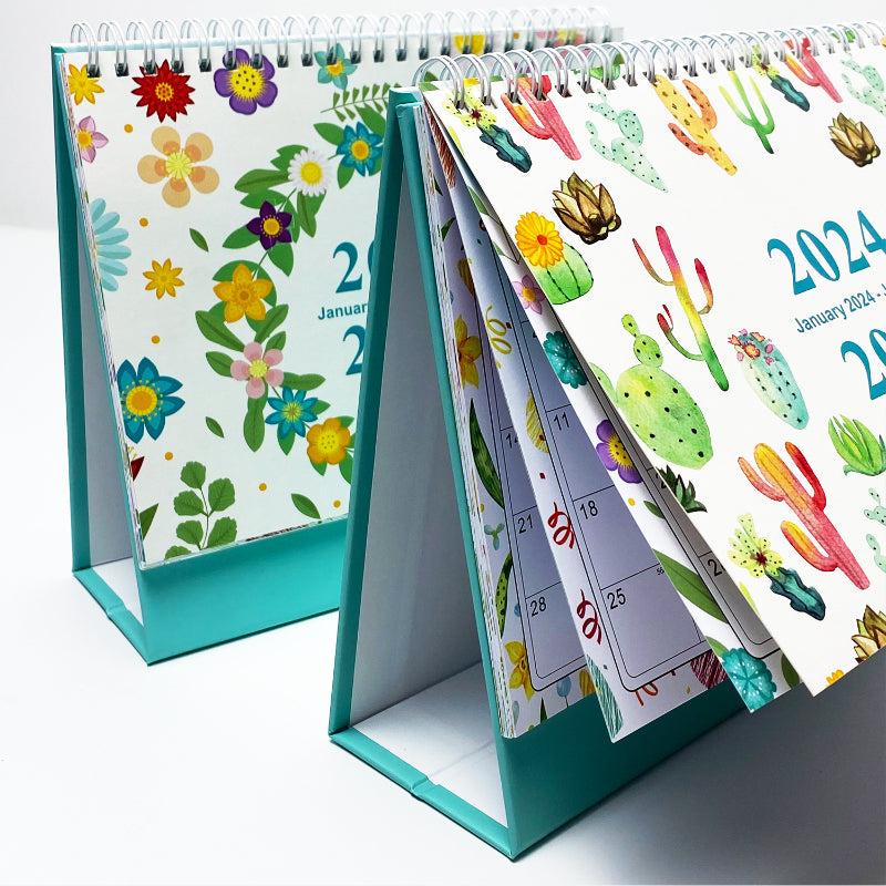 365 Day Countdown Desktop Calendar Notebook Planner Double Sided Printing