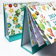 365 Day Countdown Desktop Calendar Notebook Planner Double Sided Printing