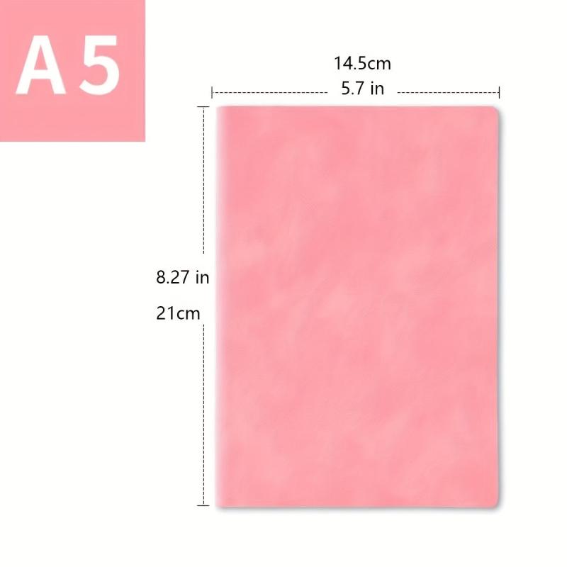 1pc Leather Notebook Skin-friendly 5 Colors Journal