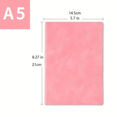 1pc Leather Notebook Skin-friendly 5 Colors Journal