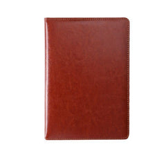 A5 Soft Leather Notebook for Business Office