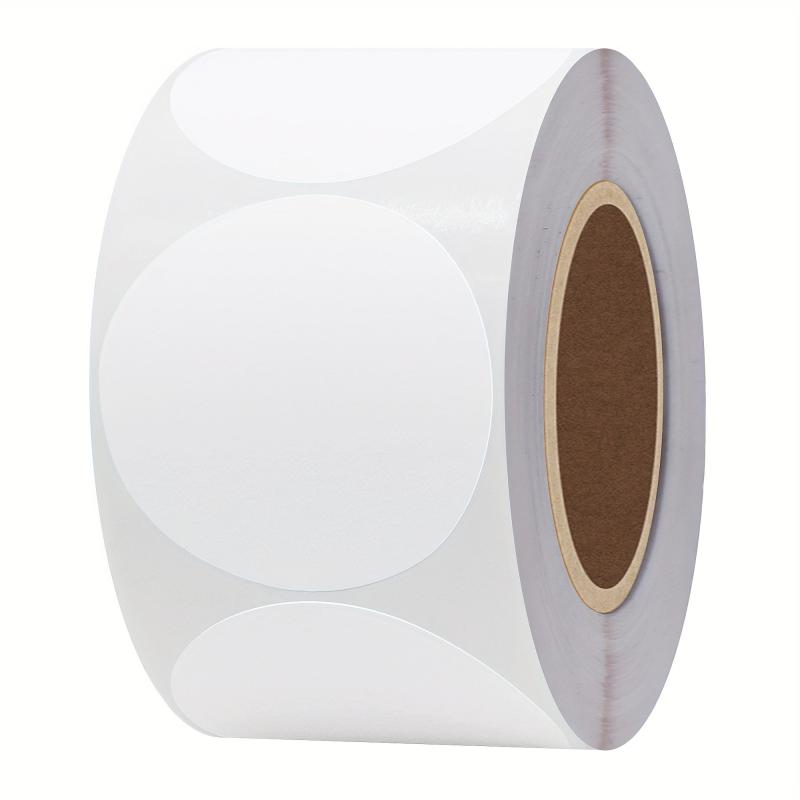 750 Sheets 51mm Round Thermal Paper for Label Printers