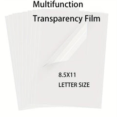 100 Sheets 4 0mil Clear Transparency Film for Inkjet Printers