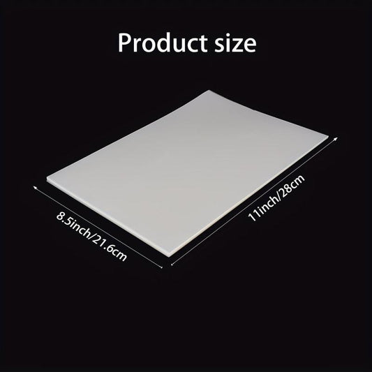 100 Sheets 4 0mil Clear Transparency Film for Inkjet Printers