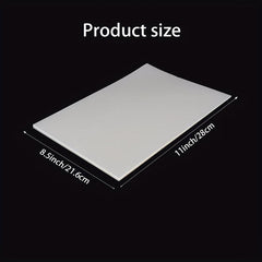 100 Sheets 4 0mil Clear Transparency Film for Inkjet Printers