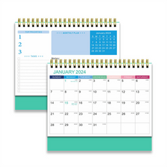 2022 American Holidays Desk Calendar 22x19cm