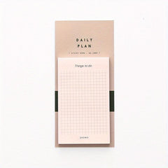 50-Sheet Tearable Sticky Week Monthly Planner Pad