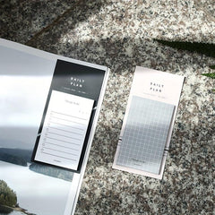 50-Sheet Tearable Sticky Week Monthly Planner Pad