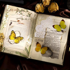 Lost Psalms Series Bronzed Text Retro Notebook