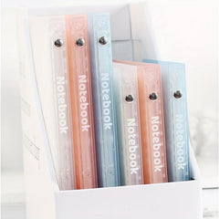 Soft Light Shell Loose leaf Book 10 Holes Notebook Student Office