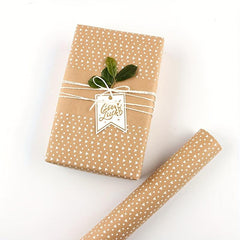 6pcs Christmas Wrapping Paper Gift Holiday Arts Crafts Decorations
