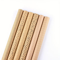 6pcs Christmas Wrapping Paper Gift Holiday Arts Crafts Decorations