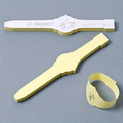 Watch Note Bracelet Sticky Note To Remind Wrist Notes 50 Sheets