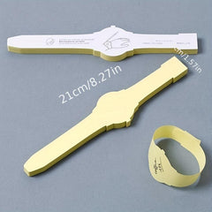 Watch Note Bracelet Sticky Note To Remind Wrist Notes 50 Sheets