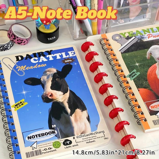 American Niche Coil Notebook Horizontal Line Notepad
