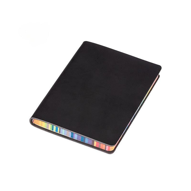 Colorful Leather Notebook with Lined Pages
