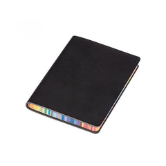 Colorful Leather Notebook with Lined Pages