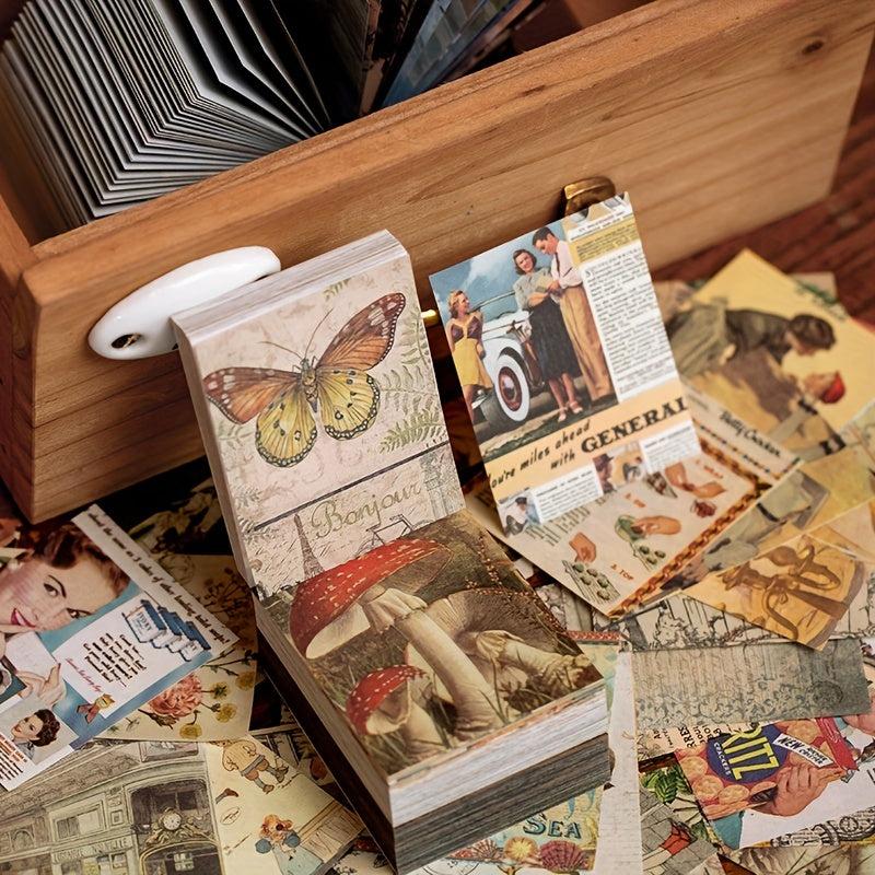 400pcs Creative Paper Set for Scrapbooks Diaries & DIY Handbooks