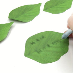 Leaf Sticky Notes Creative Lovely Leaf Sticky Note Paper Pad