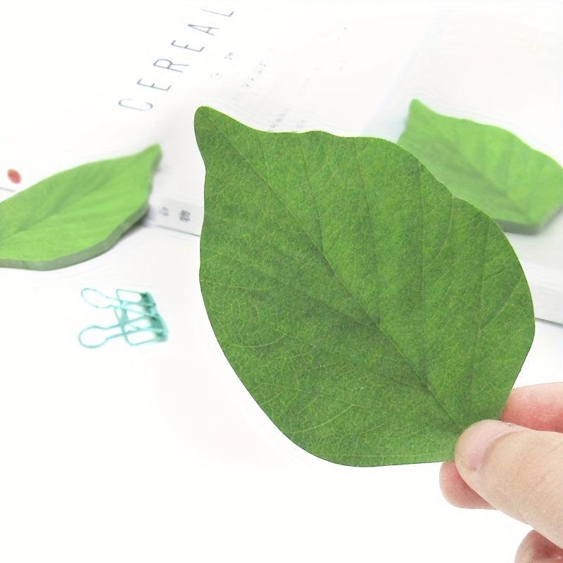 Leaf Sticky Notes Creative Lovely Leaf Sticky Note Paper Pad